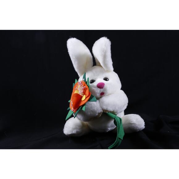 Kamar, Rare, Prototype, Sample, OOAK, hand made, Blossom, White, Rabbit, Orange - Picture 1 of 4